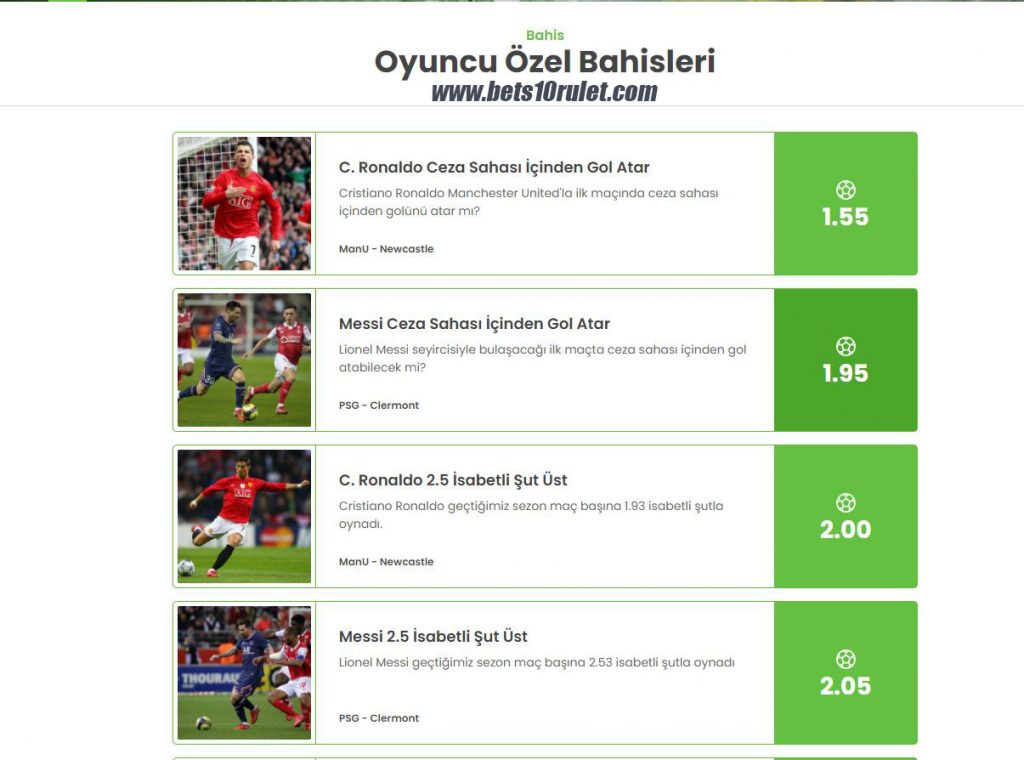 579Bets10 - Bets10 Oyuncu Özel Bahisleri